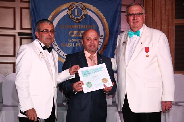 Lions D351 - Past Governors honoring dinner